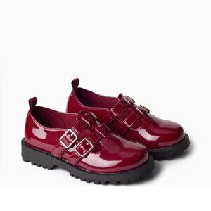 Baby Gap Red Double Strap/Mary Jane Loafers - Size 7